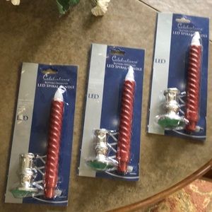 6 Window candles like new